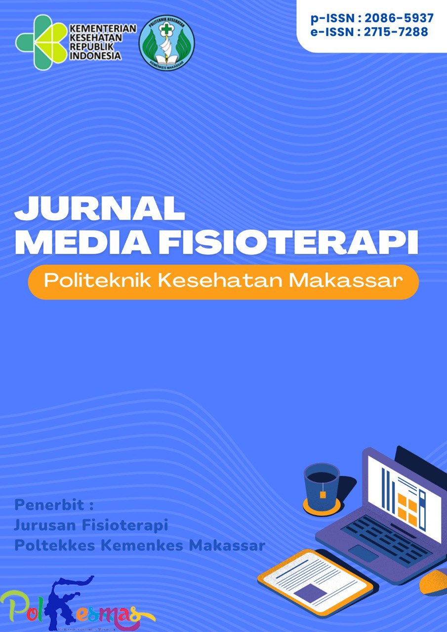 					Lihat Vol 17 No 1 (2025): Media Fisioterapi Politeknik Kesehatan Makassar   
				